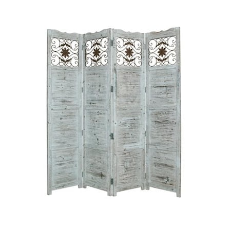 Screen Gems Nantucket Room Divider SG-54 Blue